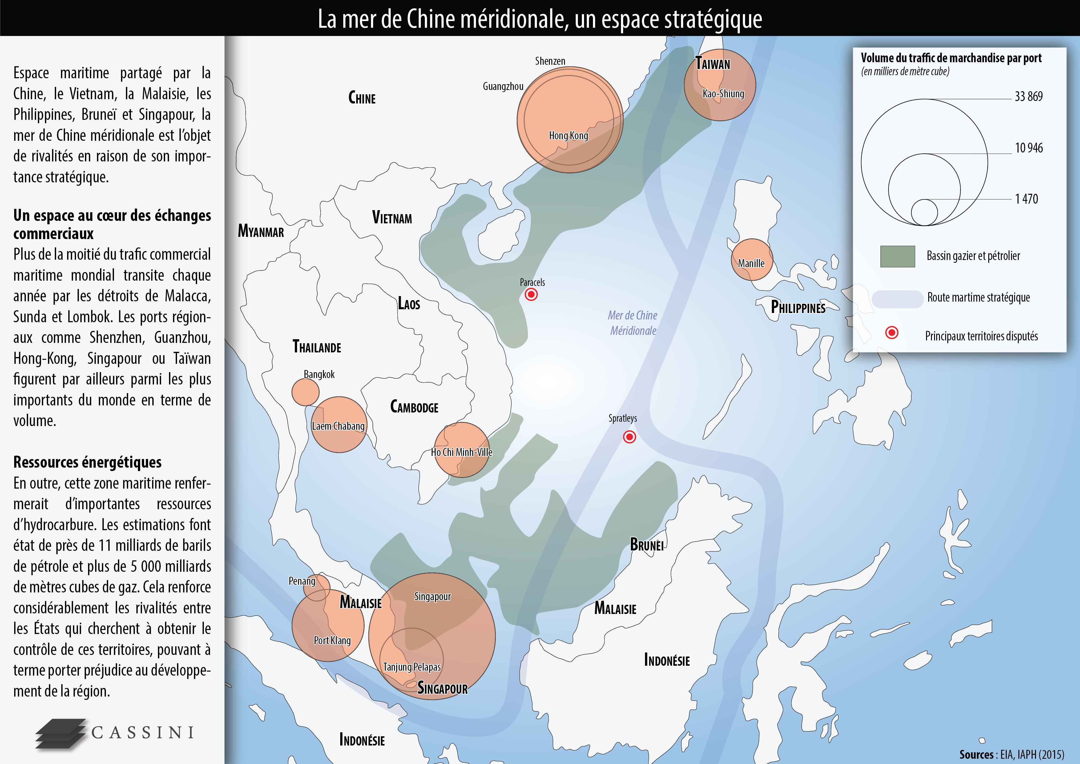 mer de chine carte